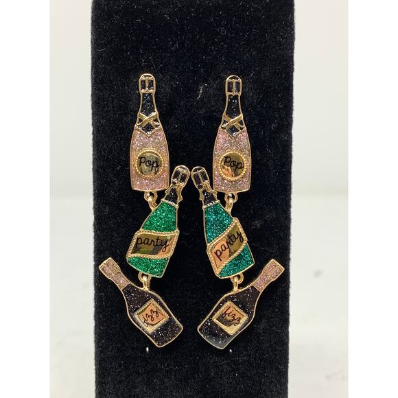 Sugarfix By Baublebar Champagne Problems Earrings Multicolor Dangle Drop - Picture 1 of 3